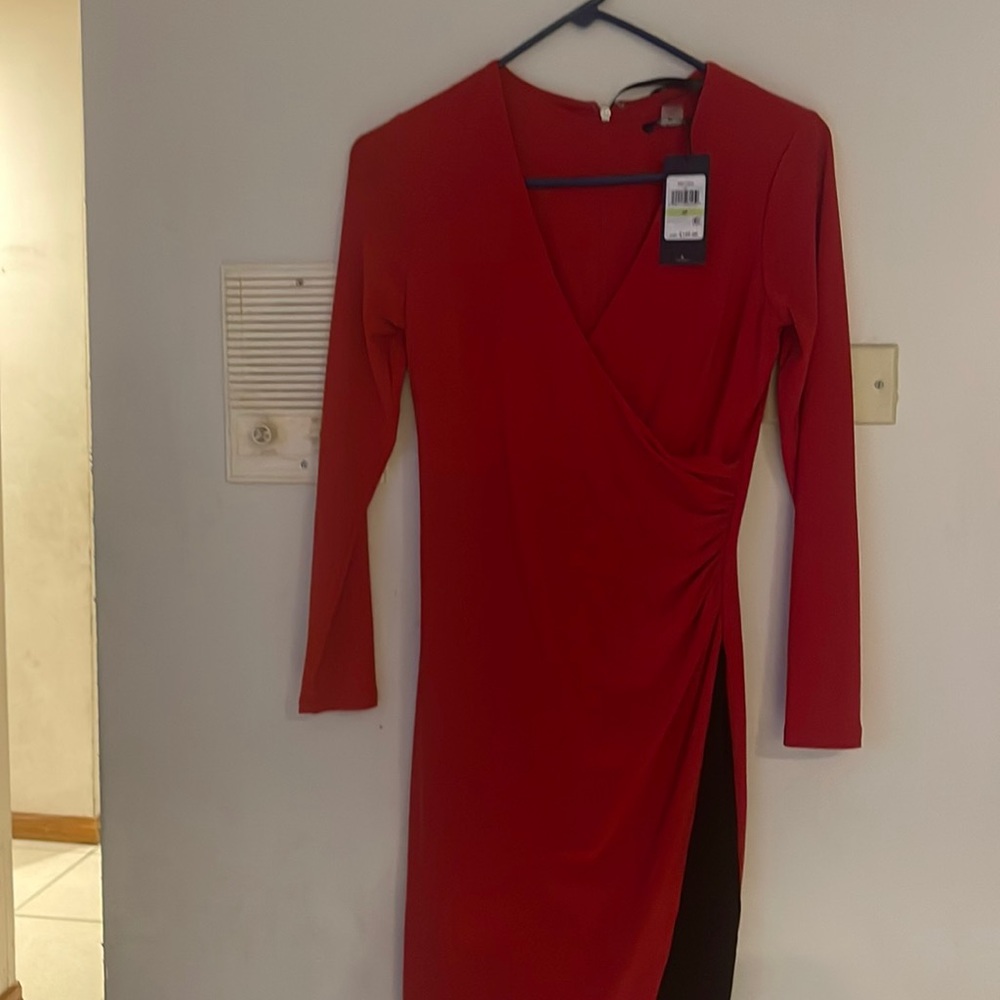 Tommy Hilfiger Red Dress 4 Petite